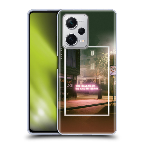 The 1975 Songs The Ballad Of Me And My Brain Soft Gel Case for Xiaomi Redmi Note 12 Pro+ 5G