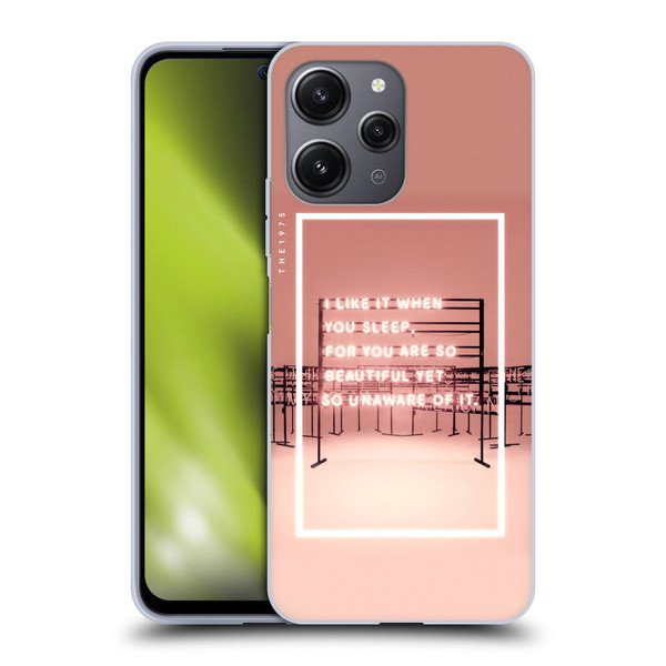 The 1975 Songs I Like It When You Sleep Soft Gel Case for Xiaomi Redmi 12