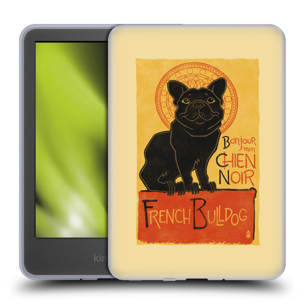 Lantern Press Dog Collection French Bulldog Soft Gel Case for Amazon Kindle 11th Gen 6in 2022