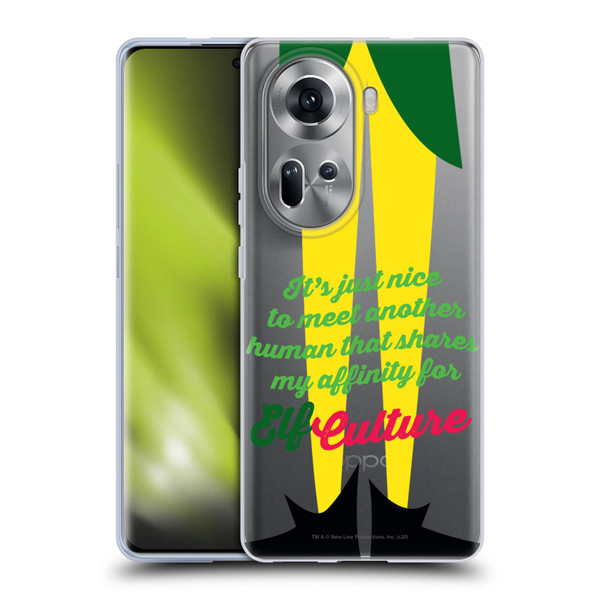 Elf Movie Graphics 1 Legs Soft Gel Case for OPPO Reno11