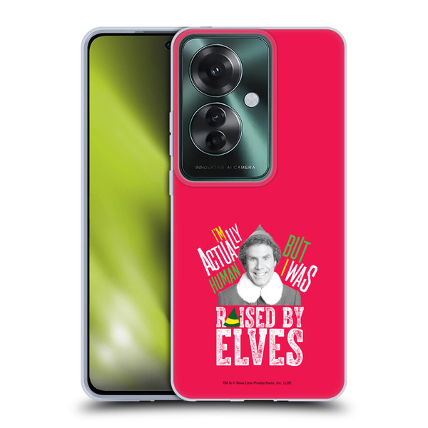 Elf Movie Graphics 1 Raised By Elves Soft Gel Case for OPPO Reno11 F 5G / F25 Pro 5G