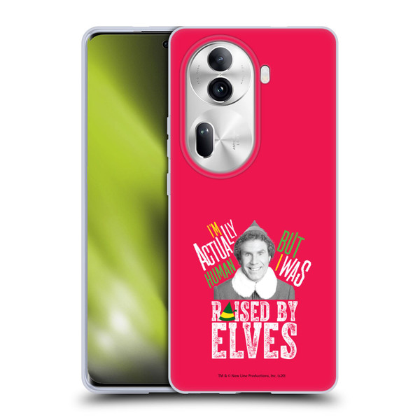 Elf Movie Graphics 1 Raised By Elves Soft Gel Case for OPPO Reno11 Pro