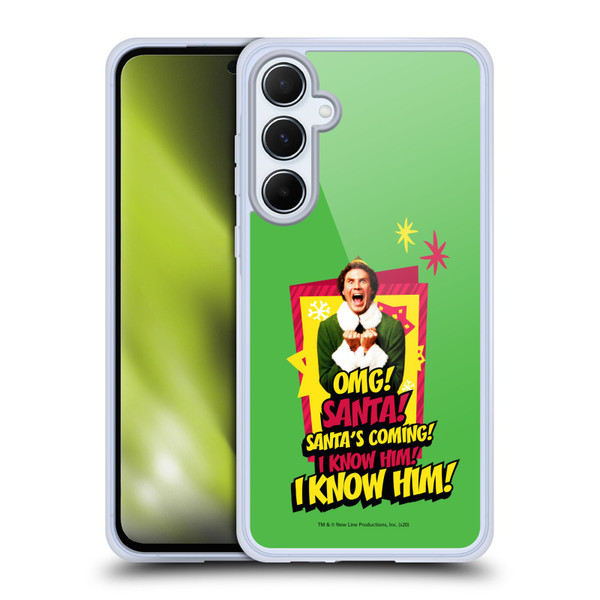Elf Movie Graphics 1 Buddy Soft Gel Case for Samsung Galaxy A55 5G