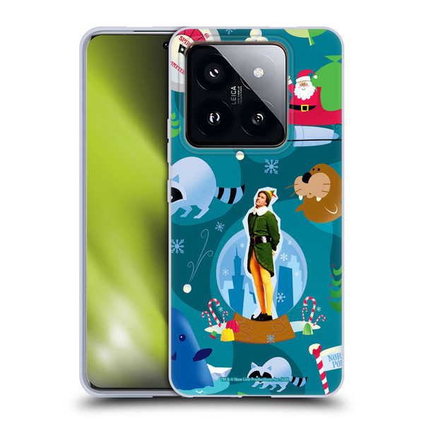 Elf Movie Graphics 1 Animals Pattern Soft Gel Case for Xiaomi 14 Pro