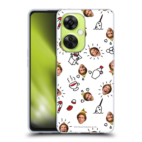 Elf Movie Graphics 2 Buddy Face Pattern Soft Gel Case for OnePlus Nord CE 3 Lite 5G