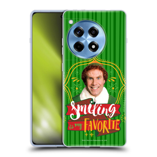 Elf Movie Graphics 2 Smiling Is My favorite Soft Gel Case for OnePlus 12R