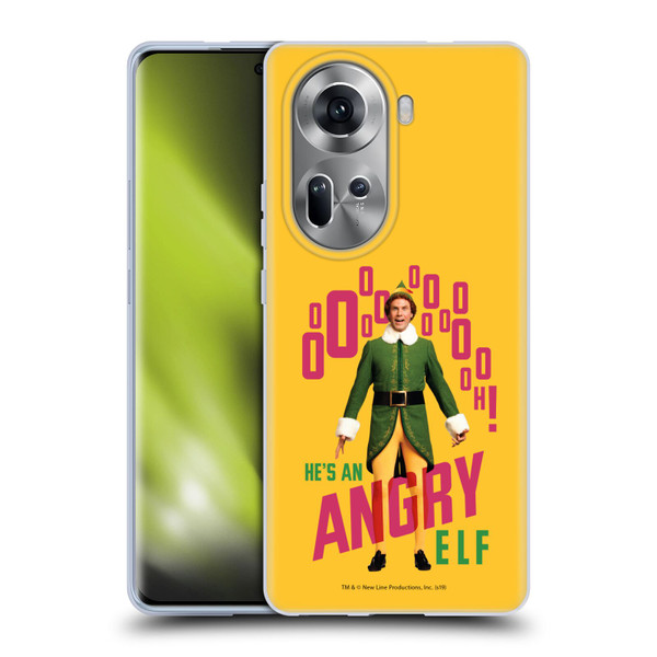 Elf Movie Graphics 2 Angry Elf Soft Gel Case for OPPO Reno11