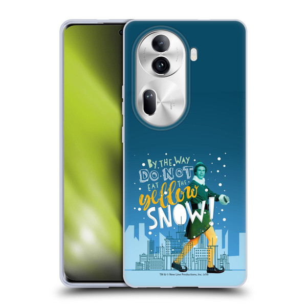 Elf Movie Graphics 2 Yellow Snow Soft Gel Case for OPPO Reno11 Pro