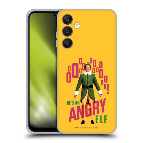 Elf Movie Graphics 2 Angry Elf Soft Gel Case for Samsung Galaxy A25 5G