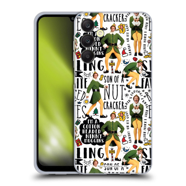 Elf Movie Graphics 2 Buddy Pattern Soft Gel Case for Samsung Galaxy A25 5G