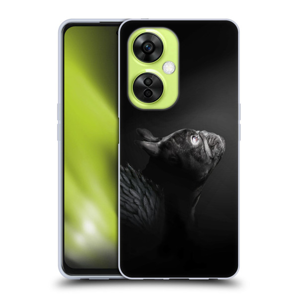Klaudia Senator French Bulldog Angel Soft Gel Case for OnePlus Nord CE 3 Lite 5G