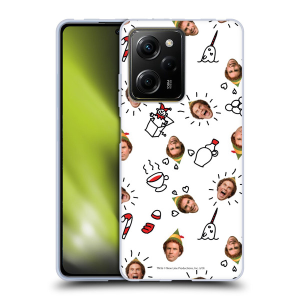 Elf Movie Graphics 2 Buddy Face Pattern Soft Gel Case for Xiaomi Redmi Note 12 Pro 5G