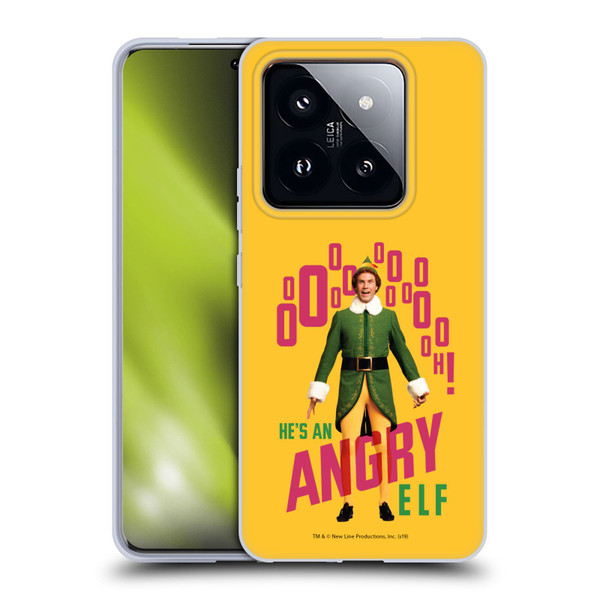 Elf Movie Graphics 2 Angry Elf Soft Gel Case for Xiaomi 14 Pro