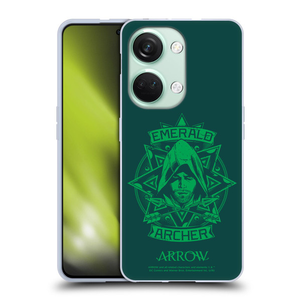 Arrow TV Series Graphics Archer Illustration Soft Gel Case for OnePlus Nord 3 5G