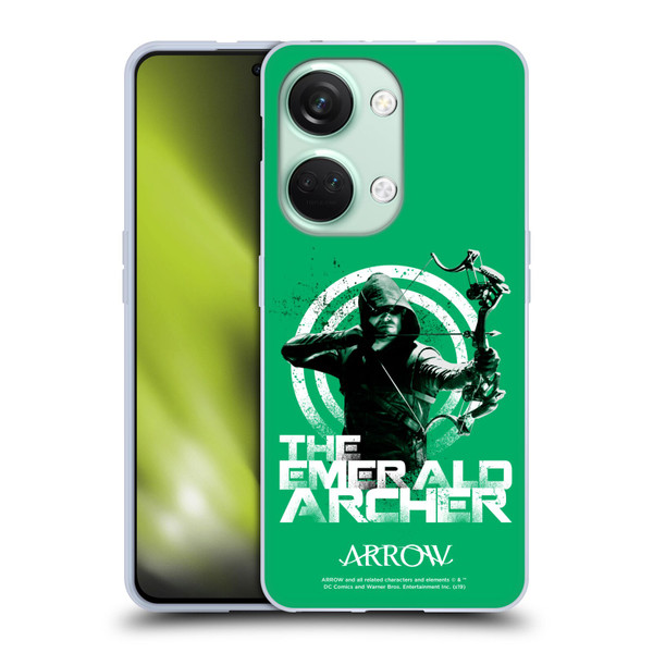 Arrow TV Series Graphics The Emerald Archer Soft Gel Case for OnePlus Nord 3 5G