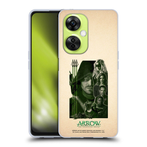 Arrow TV Series Graphics Team Soft Gel Case for OnePlus Nord CE 3 Lite 5G