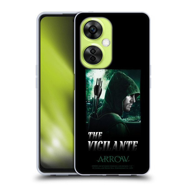 Arrow TV Series Graphics The Vigilante Soft Gel Case for OnePlus Nord CE 3 Lite 5G
