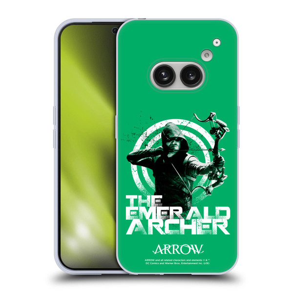 Arrow TV Series Graphics The Emerald Archer Soft Gel Case for Nothing Phone (2a)