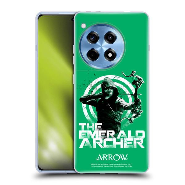 Arrow TV Series Graphics The Emerald Archer Soft Gel Case for OnePlus 12R