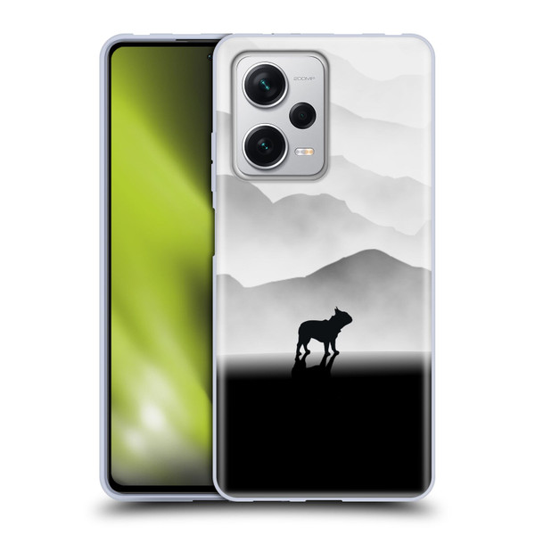 Klaudia Senator French Bulldog Free Soft Gel Case for Xiaomi Redmi Note 12 Pro+ 5G