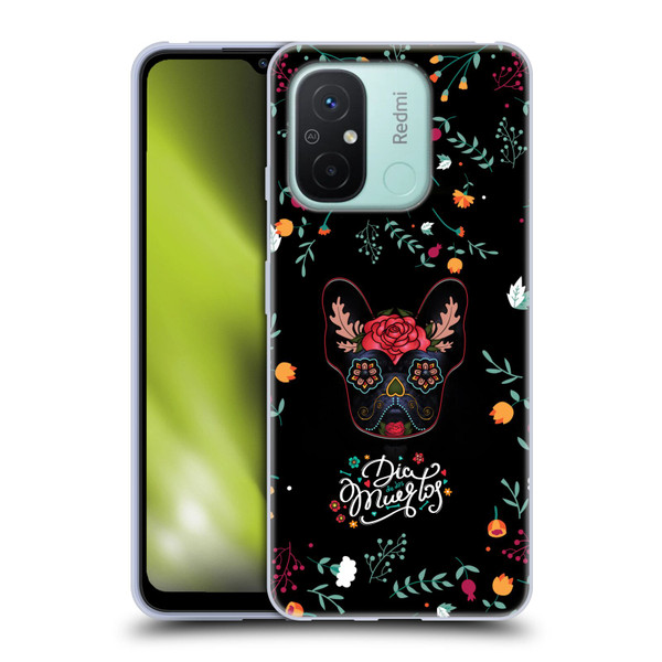 Klaudia Senator French Bulldog Day Of The Dead Soft Gel Case for Xiaomi Redmi 12C