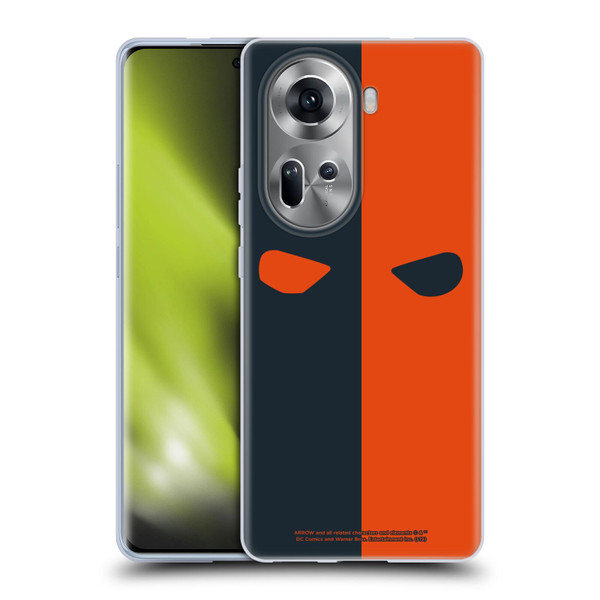 Arrow TV Series Graphics Deathstroke Soft Gel Case for OPPO Reno11