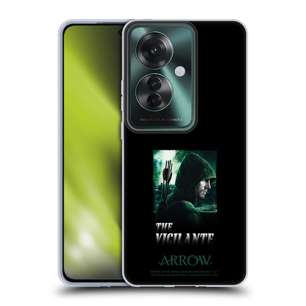 Arrow TV Series Graphics The Vigilante Soft Gel Case for OPPO Reno11 F 5G / F25 Pro 5G