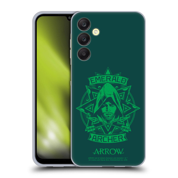 Arrow TV Series Graphics Archer Illustration Soft Gel Case for Samsung Galaxy A25 5G