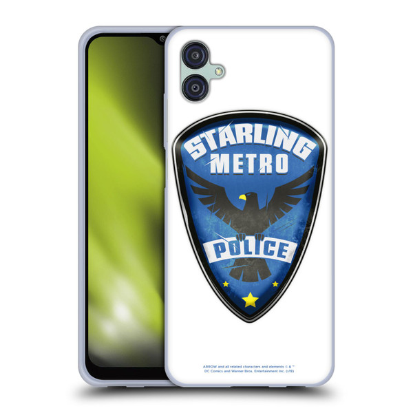 Arrow TV Series Graphics Starling Police Badge Soft Gel Case for Samsung Galaxy M04 5G / A04e