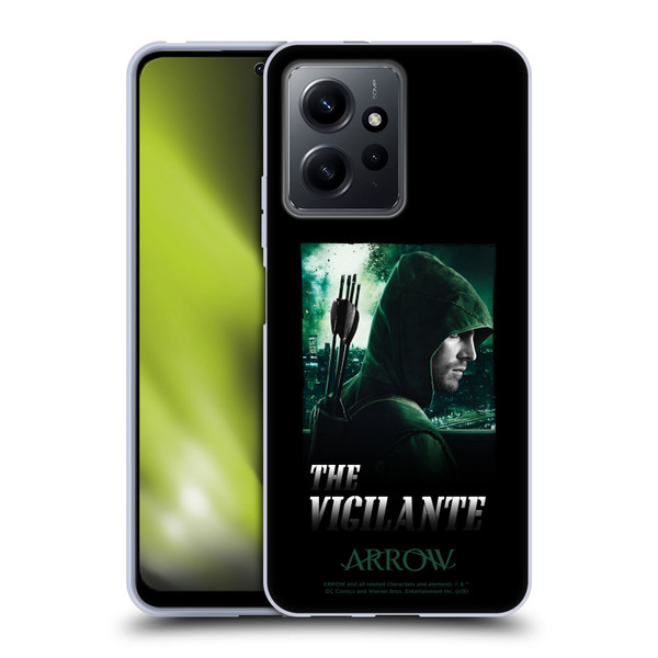 Arrow TV Series Graphics The Vigilante Soft Gel Case for Xiaomi Redmi Note 12 4G