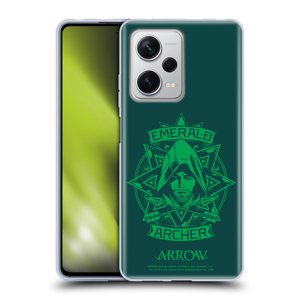 Arrow TV Series Graphics Archer Illustration Soft Gel Case for Xiaomi Redmi Note 12 Pro+ 5G