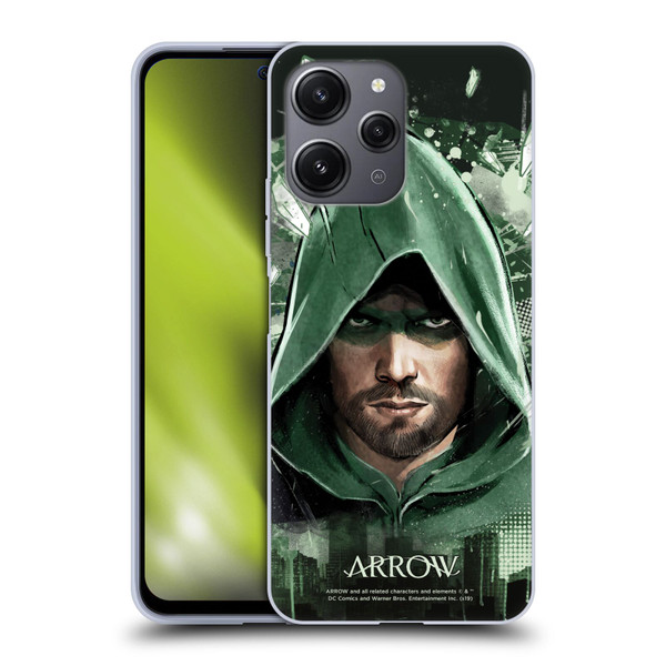 Arrow TV Series Graphics Oversized Soft Gel Case for Xiaomi Redmi 12