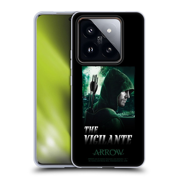 Arrow TV Series Graphics The Vigilante Soft Gel Case for Xiaomi 14 Pro