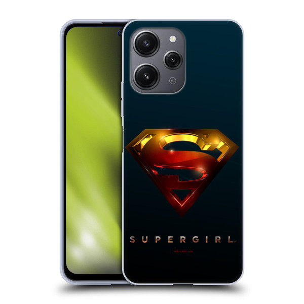 Supergirl TV Series Graphics Crest Soft Gel Case for Xiaomi Redmi 12