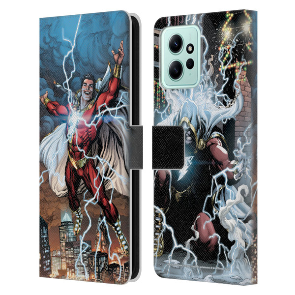 Justice League DC Comics Shazam Comic Book Art Issue #1 Variant 2019 Leather Book Wallet Case Cover For Xiaomi Redmi 12