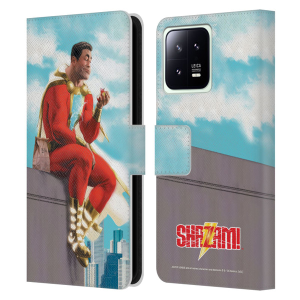 Justice League DC Comics Shazam Comic Book Art Issue #9 Variant 2019 Leather Book Wallet Case Cover For Xiaomi 13 5G