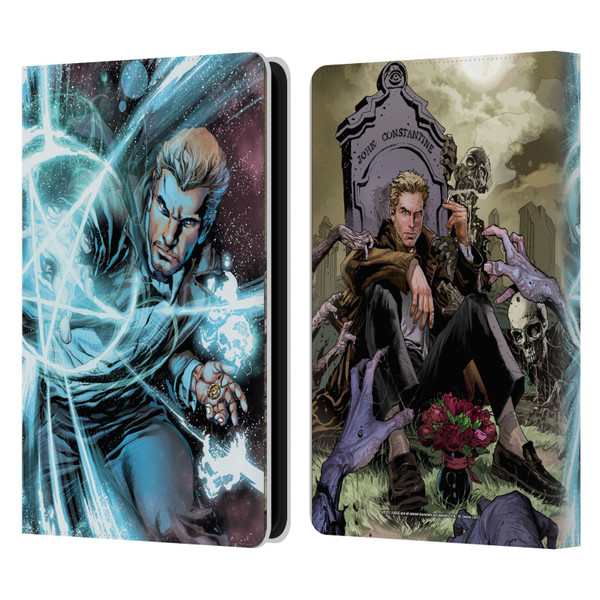 Justice League DC Comics Dark Comic Art Constantine #1 Leather Book Wallet Case Cover For Amazon Kindle Paperwhite 5 (2021)
