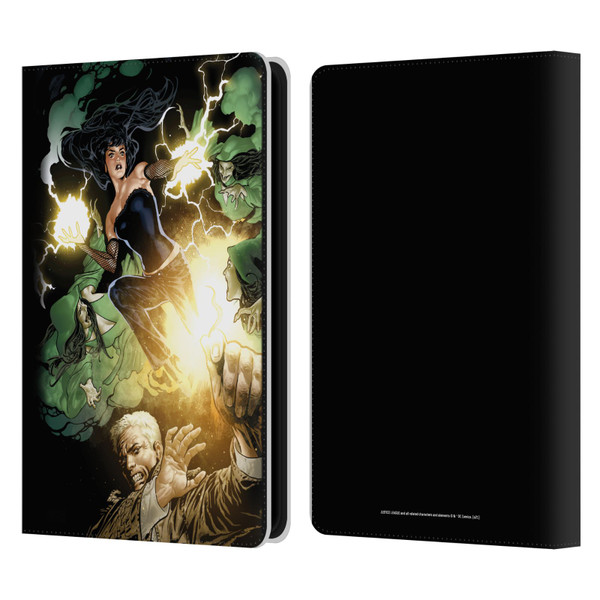 Justice League DC Comics Dark Comic Art Constantine and Zatanna Leather Book Wallet Case Cover For Amazon Kindle Paperwhite 5 (2021)