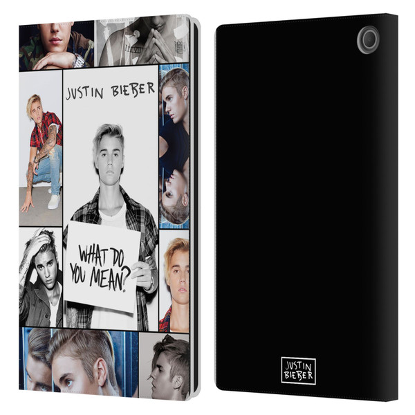 Justin Bieber Purpose Grid Poster Leather Book Wallet Case Cover For Amazon Fire Max 11 2023