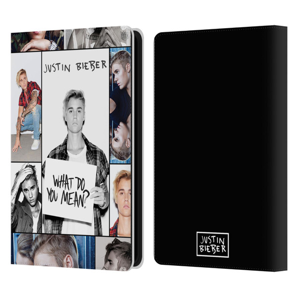 Justin Bieber Purpose Grid Poster Leather Book Wallet Case Cover For Amazon Kindle Paperwhite 5 (2021)