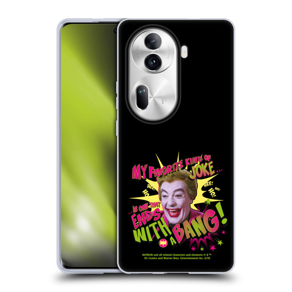 Batman TV Series Character Art Joker With A Bang Soft Gel Case for OPPO Reno11 Pro