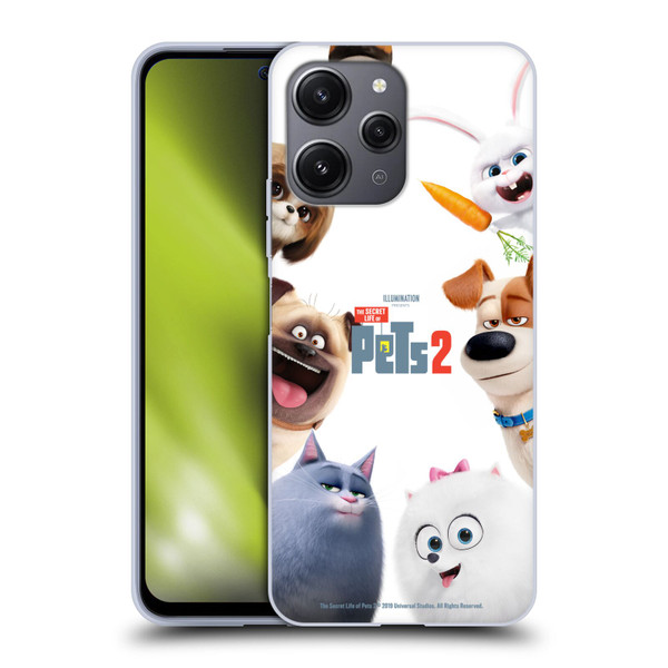 The Secret Life of Pets 2 Character Posters Group Soft Gel Case for Xiaomi Redmi 12