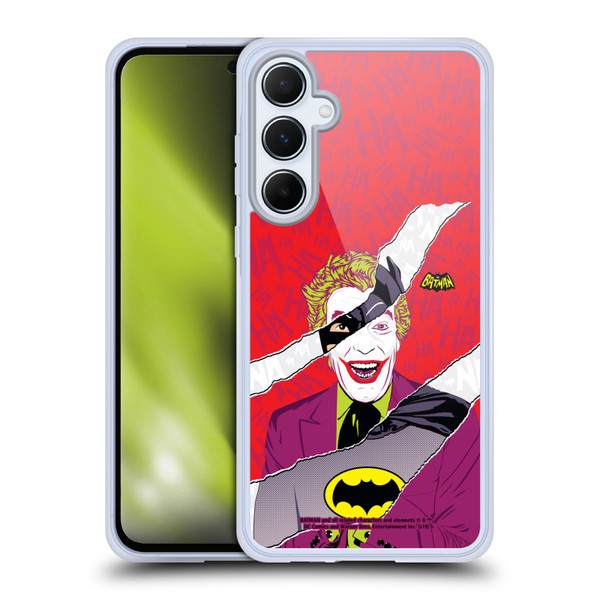 Batman TV Series Graphics Joker Soft Gel Case for Samsung Galaxy A55 5G