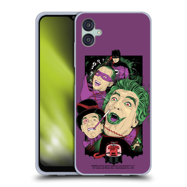 Batman TV Series Graphics Villains Soft Gel Case for Samsung Galaxy M04 5G / A04e