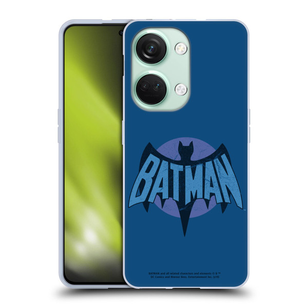 Batman TV Series Logos Distressed Look Soft Gel Case for OnePlus Nord 3 5G