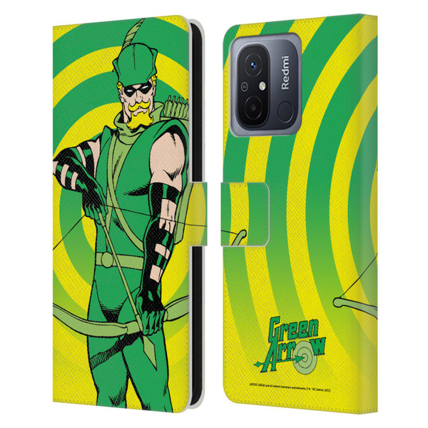 Justice League DC Comics Green Arrow Comic Art Classic Leather Book Wallet Case Cover For Xiaomi Redmi 12C