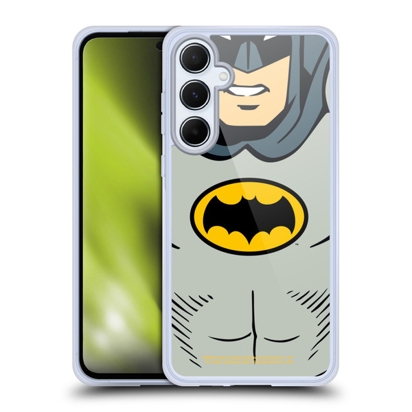 Batman TV Series Logos Costume Soft Gel Case for Samsung Galaxy A55 5G