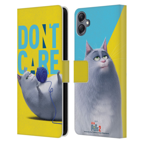 The Secret Life of Pets 2 II For Pet's Sake Chloe Cat Yarn Ball Leather Book Wallet Case Cover For Samsung Galaxy A05