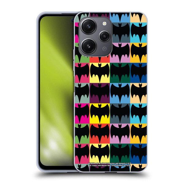 Batman TV Series Logos Patterns Soft Gel Case for Xiaomi Redmi 12