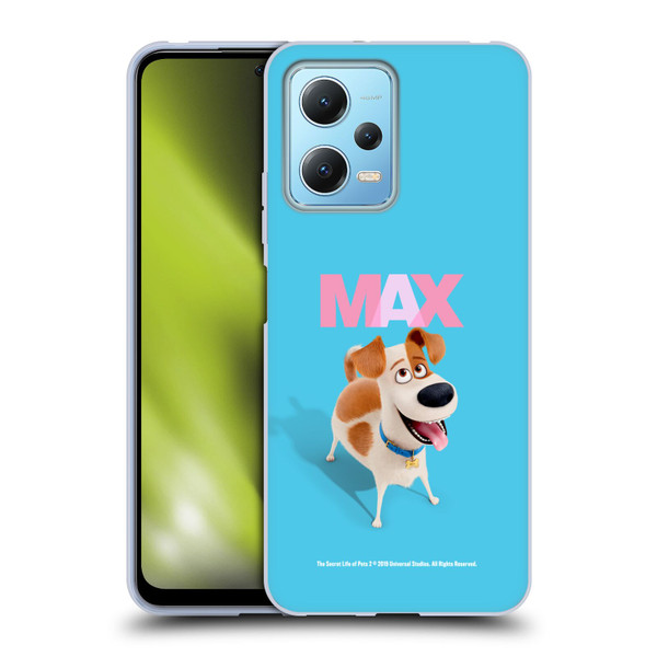 The Secret Life of Pets 2 II For Pet's Sake Max Dog Soft Gel Case for Xiaomi Redmi Note 12 5G